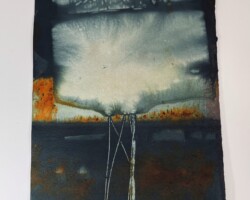 Between Storms: Tethered Cloud - Unframed: $225.00