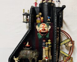 Cabinet of the Traveling Show: $625.00